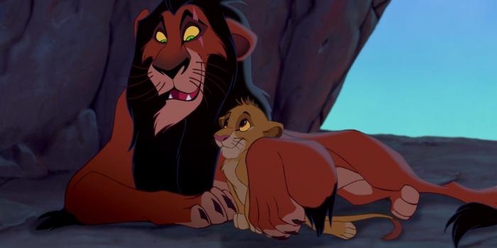 1920x1080 Scar And Simba Characters From The Cartoon The Lion King Wallpaper