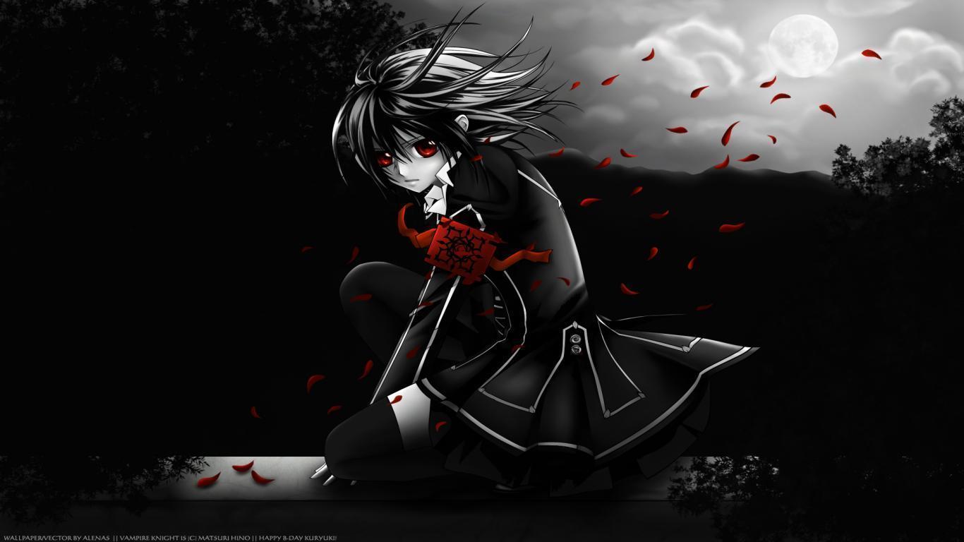 1366x768 Dark Anime Wallpapers