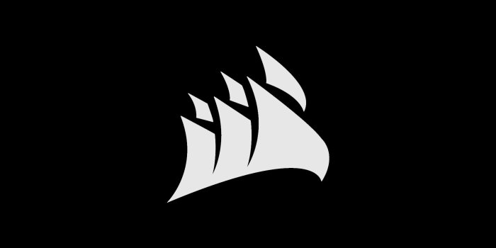 1920x1080 Gray logo, Corsair, PC gaming, minimalism, monochrome HD wallpaper