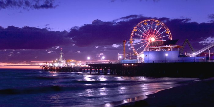 3504x2336 Santa Monica Pier Wallpapers