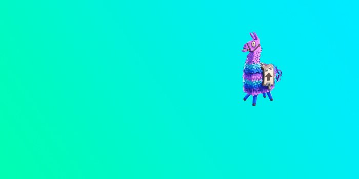 2642x1578 Fortnite - Lama Pinata Background Screensaver V3 | Fortnite | Iphone