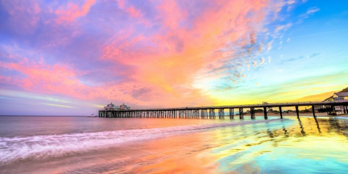 2048x1401 Santa Monica Pier Wallpapers