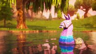 3840x2160 Supply Llama 4K 8K HD Fortnite Battle Royale Wallpaper