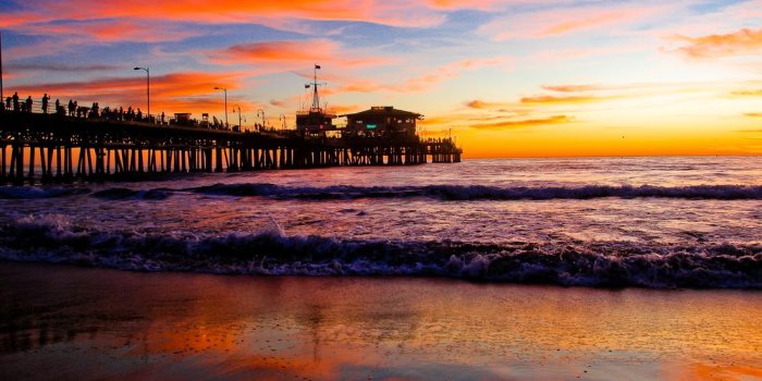 1100x733 Santa Monica Beach | STA Monica Beach | #3 - Best Screen Wallpaper