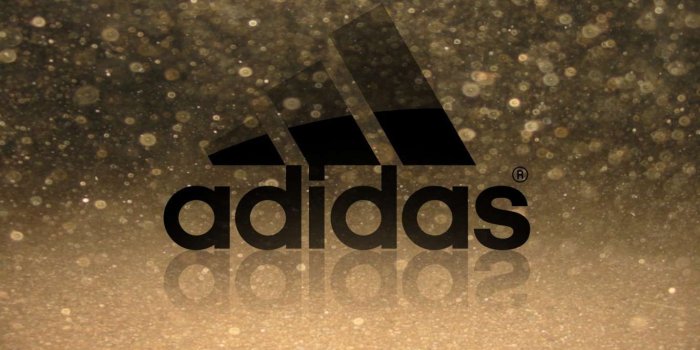1366x768 Rose Gold Adidas Logo Wallpaper - 0425