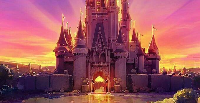 679x1227 Phone & Celular Wallpaper : Amazing Disney Castle Art - WallpaperArt