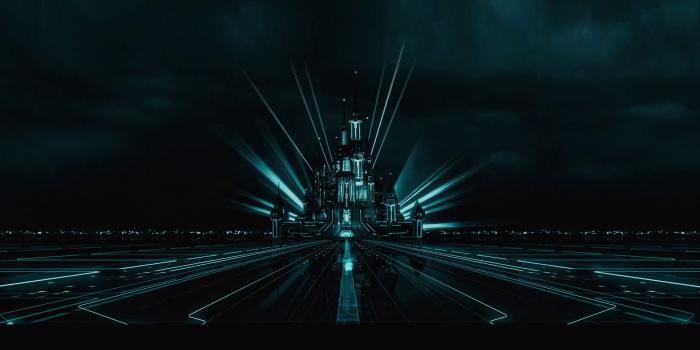 1920x1080 Download the Tron Disney Castle Wallpaper, Tron Disney Castle iPhone