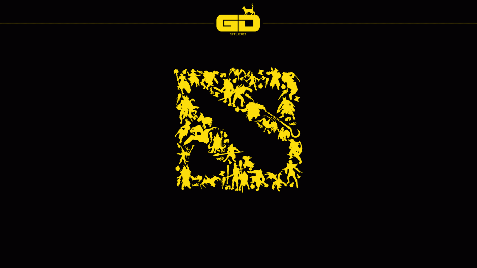 1920x1080 Dota 2 Logo Wallpapers