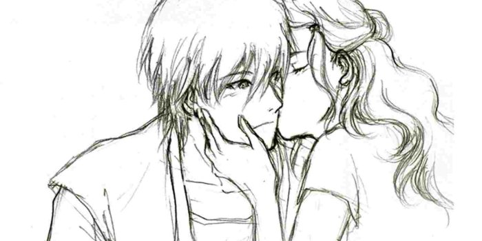 1517x948 kissing in the rain high rhclipartxtrascom kiss anime couple hd