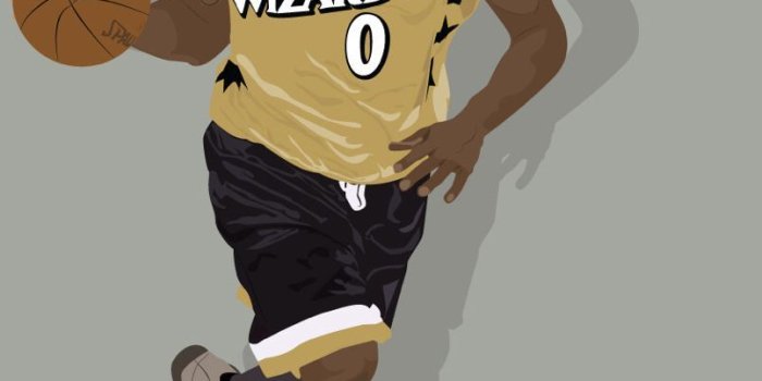 805x1136 Gilbert Arenas | Art I Like | Gilbert arenas, Sports art, Basketball