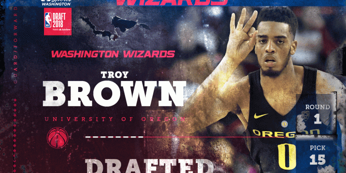 1920x1080 Wizards take Oregon's Troy Brown with No. 15 pick in 2018 NBA Draft