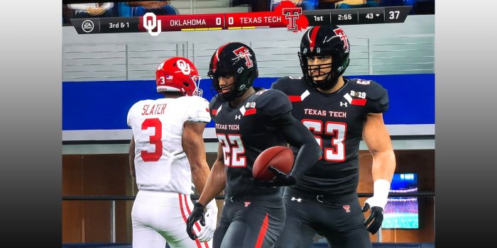 1920x1080 First look at Texas Tech in Madden 20 video game | KLBK | KAMC