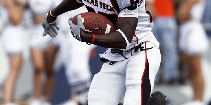 1500x2100 men's white under armour texas tech 27 football jersey free image
