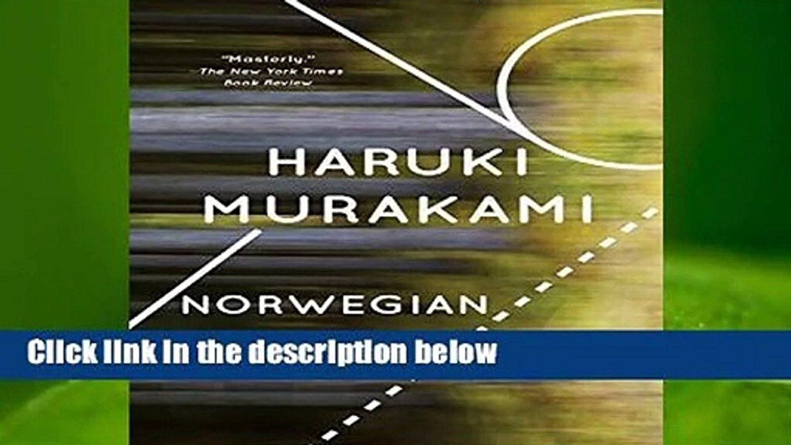 1920x1080 [P.D.F] Norwegian Wood (Vintage International) by Haruki Murakami