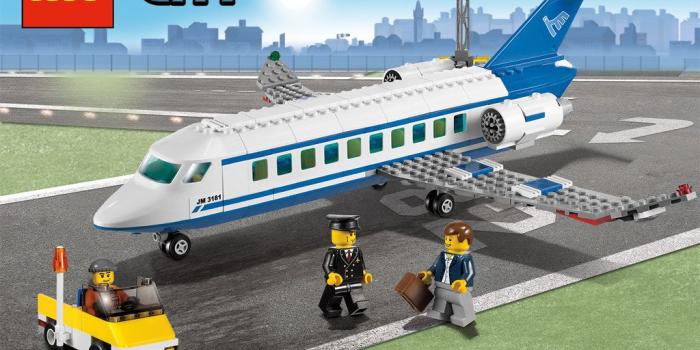 1024x768 LEGO 3181 CITY PASSENGER AIRPLANE - 1 | Take off for fun and…