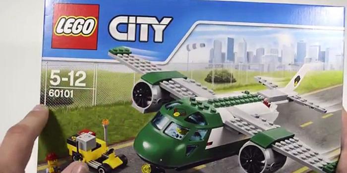1920x1080 Lego City 60101 Fan Video Cargo airplane - Lego Speed Build
