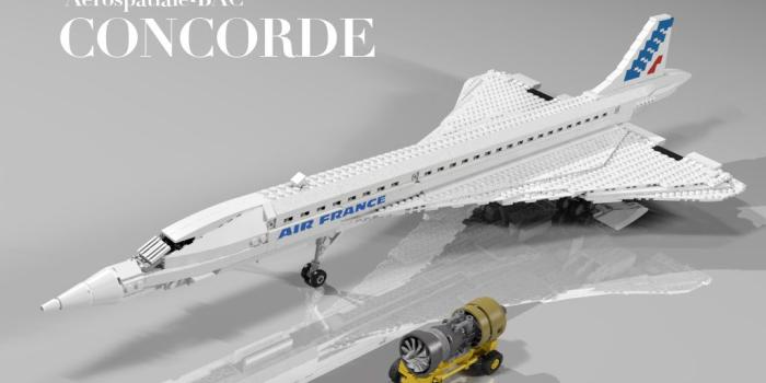 1024x768 LEGO IDEAS - Product Ideas - Concorde Display Set