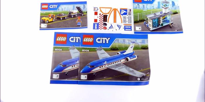 1920x1080 Lego City 60104 Airport Passenger Terminal - Lego Speed Build Review