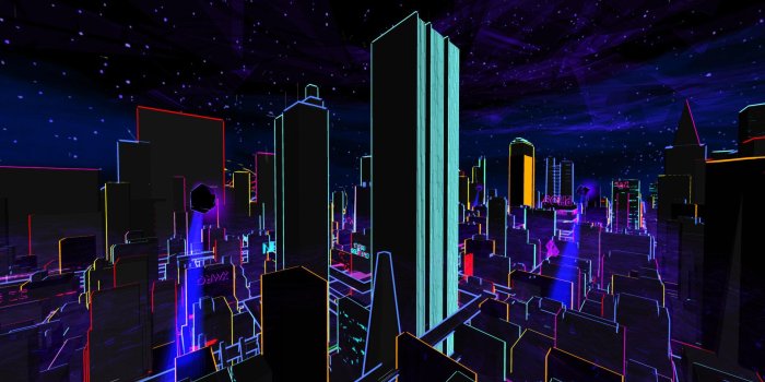 1920x1080 Neon City Blues : outrun