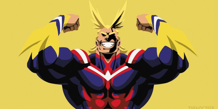 1980x1080 5055682 Smile, Superhero, My Hero Academia, Man, Anime, All Might