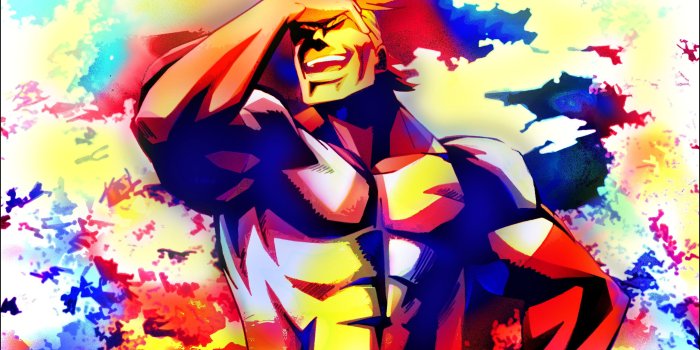 2560x1440 My Hero Academia All Might digital wallpaper, Boku no Hero Academia
