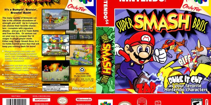 3366x2100 PRX » Piece » Smash Bros 64