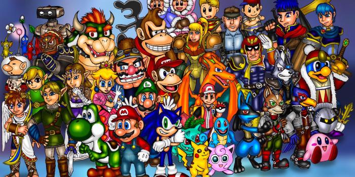 1611x936 VixDojo: FanArt: Super Smash Bros.