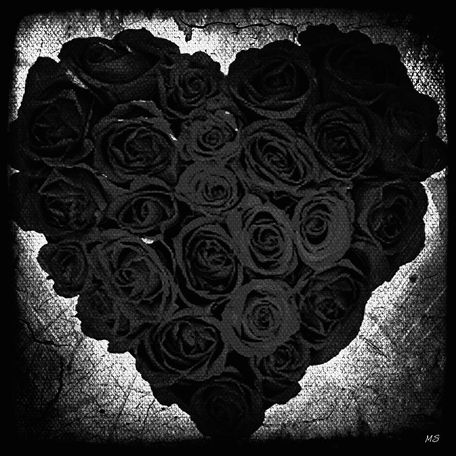 900x900 Gothic Romance - Black Roses by Absinthe Art By Michelle LeAnn Scott