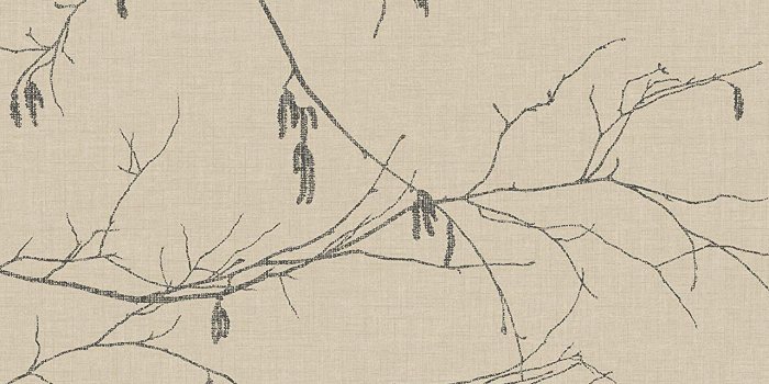 1281x1500 York Wallcoverings NR1528 Norlander Winter Branches Wallpaper Beige