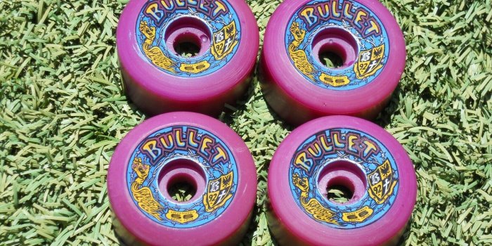 1600x1200 Nos Vintage Skateboard 80's Old School Santa Cruz 66MM Bullet Wheels