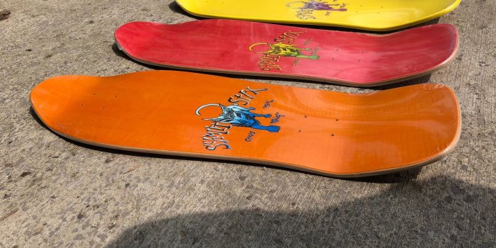 2048x1536 Schmitt Stix Miller Dog Old School Reissue Skateboard Deck Full Size