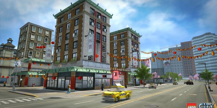 1600x900 BenMoseleyArt: LEGO City Undercover: Chinatown environment