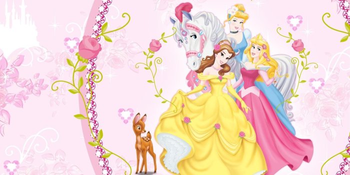 1680x1050 HD Beautiful Disney Princess Aurora Belle and Cinderella Wallpaper