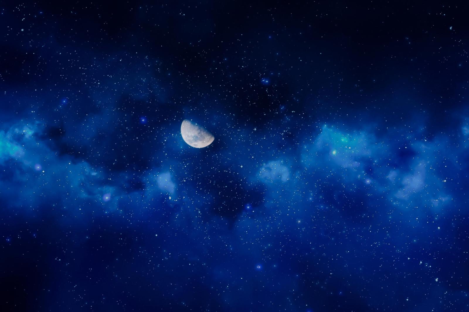 4256x2832 wallpaper moon, night, stars, sky, full moon HD : Widescreen : High