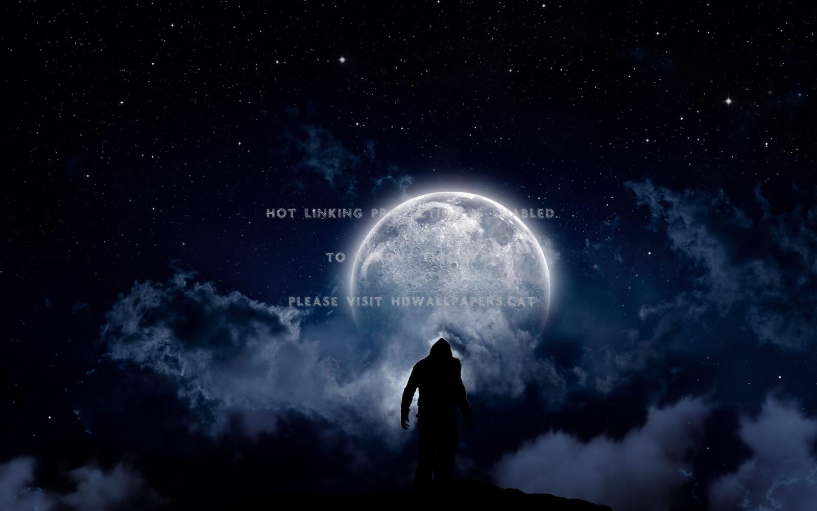 2560x1600 reaching the moon stars fullmoon sky dark