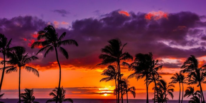 1280x854 Hawaiian Sunset Wallpapers