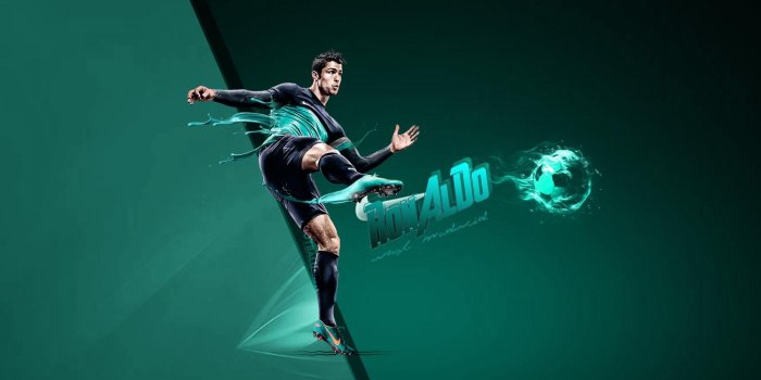 1920x1200 Cristiano Ronaldo Nike Pose HD desktop wallpaper : Widescreen : High