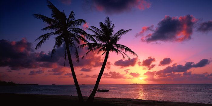 1920x1080 Beautifull Hawaii Sunset Wallpaper High Res Ph #4865 Wallpaper