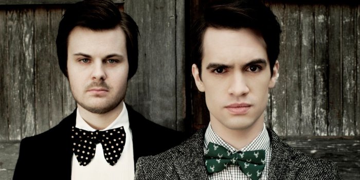 1366x768 Download wallpaper 1366x768 panic at the disco, brendon urie