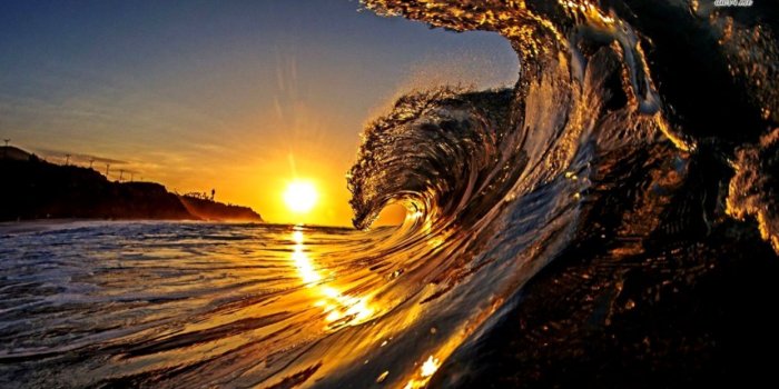 1243x714 Hawaii Sunset Beach Hd Wallpaper | Wallpapers Maniac