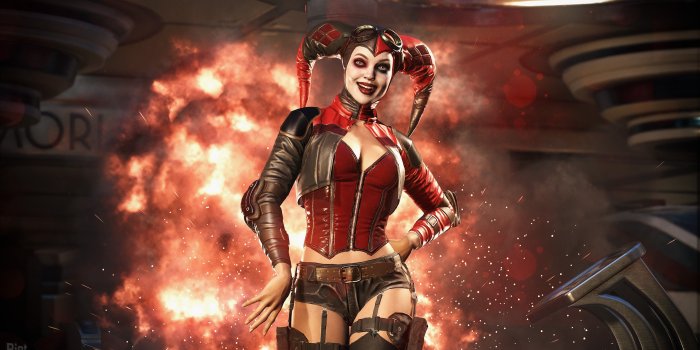 3840x2160 Wallpaper Injustice 2, Harley Quinn, fighting, PC, PlayStation, PS4