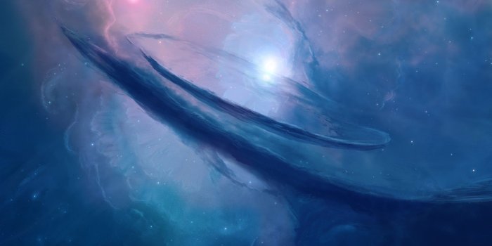 1920x1080 Download 1920x1080 Nebula, Stars, Galaxy, Light, Blue, Circle