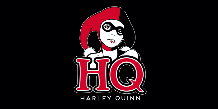 1920x1080 Cool Harley Quinn Logo Wallpaper | PaperPull