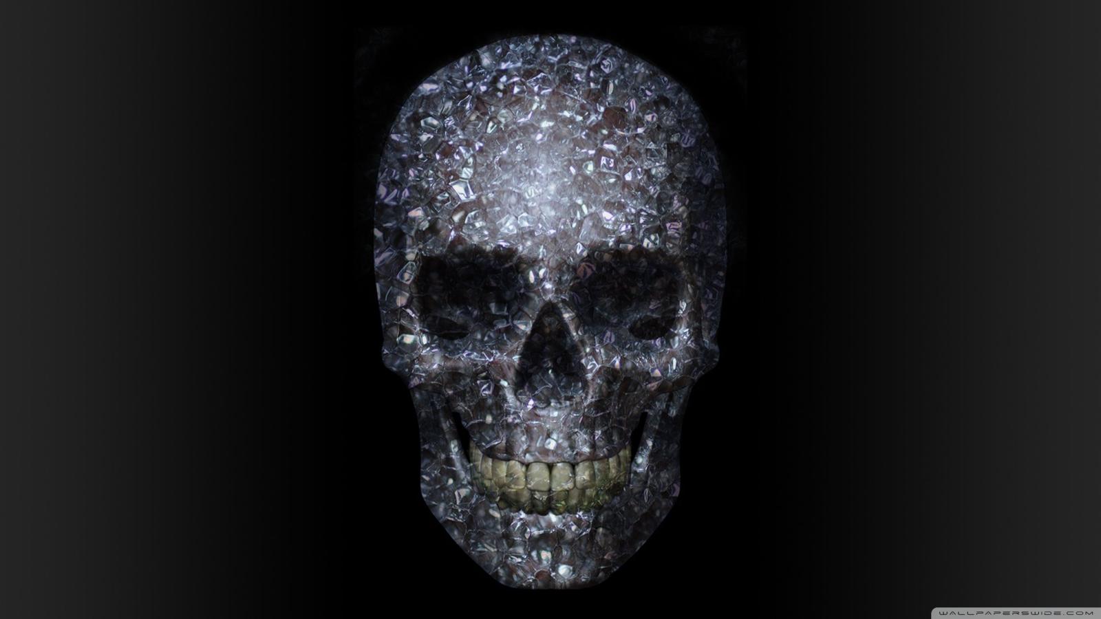 2560x1440 Diamond Skull ❤ 4K HD Desktop Wallpaper for 4K Ultra HD TV