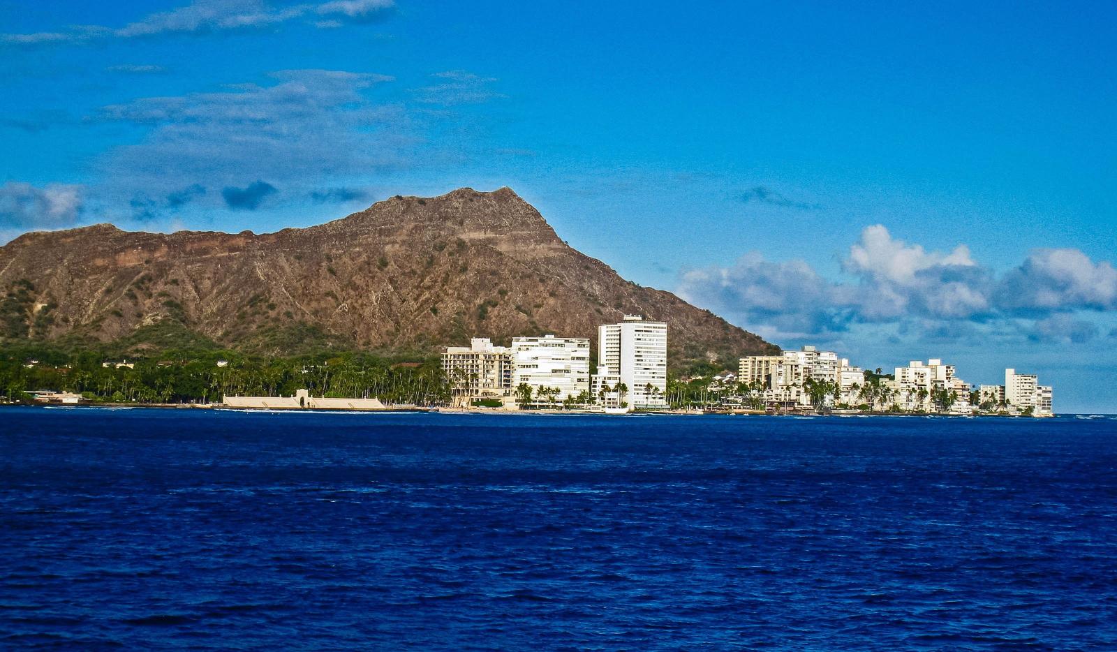 3200x1868 Beaches: Honolulu Head Diamond Hawaii Wallpapers Beaches Desktop for