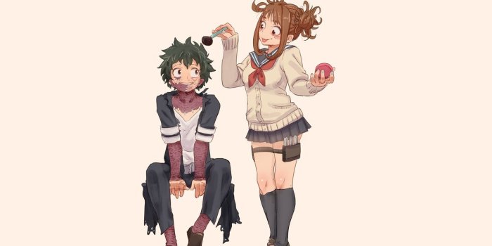 1332x850 Wallpaper Boku no Hero Academy, My hero Academy, Midori Isuku, Toga