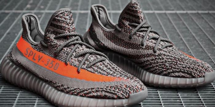 1024x768 low price yeezy 350 boost grey and orange wallpaper 42811 7956b