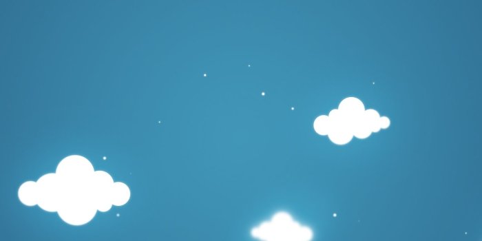 2560x720 Cartoon Clouds And Blue Sky ❤ 4K HD Desktop Wallpaper for 4K Ultra