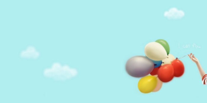 1600x900 Download wallpaper 1600x900 hand, colorful, sky, clouds widescreen