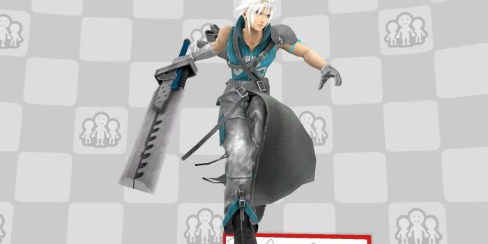 1920x1080 Cloud 9 Cloud [Super Smash Bros. (Wii U)] [Skin Mods]